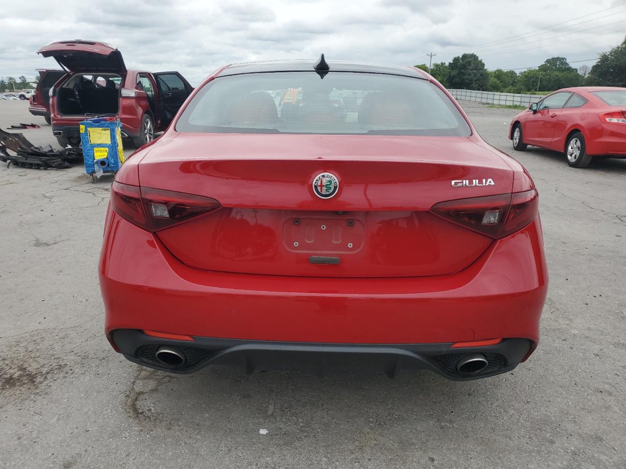 2019 Alfa Romeo Giulia Ti VIN: ZARFAMBN7K7600506 Lot: 67459655