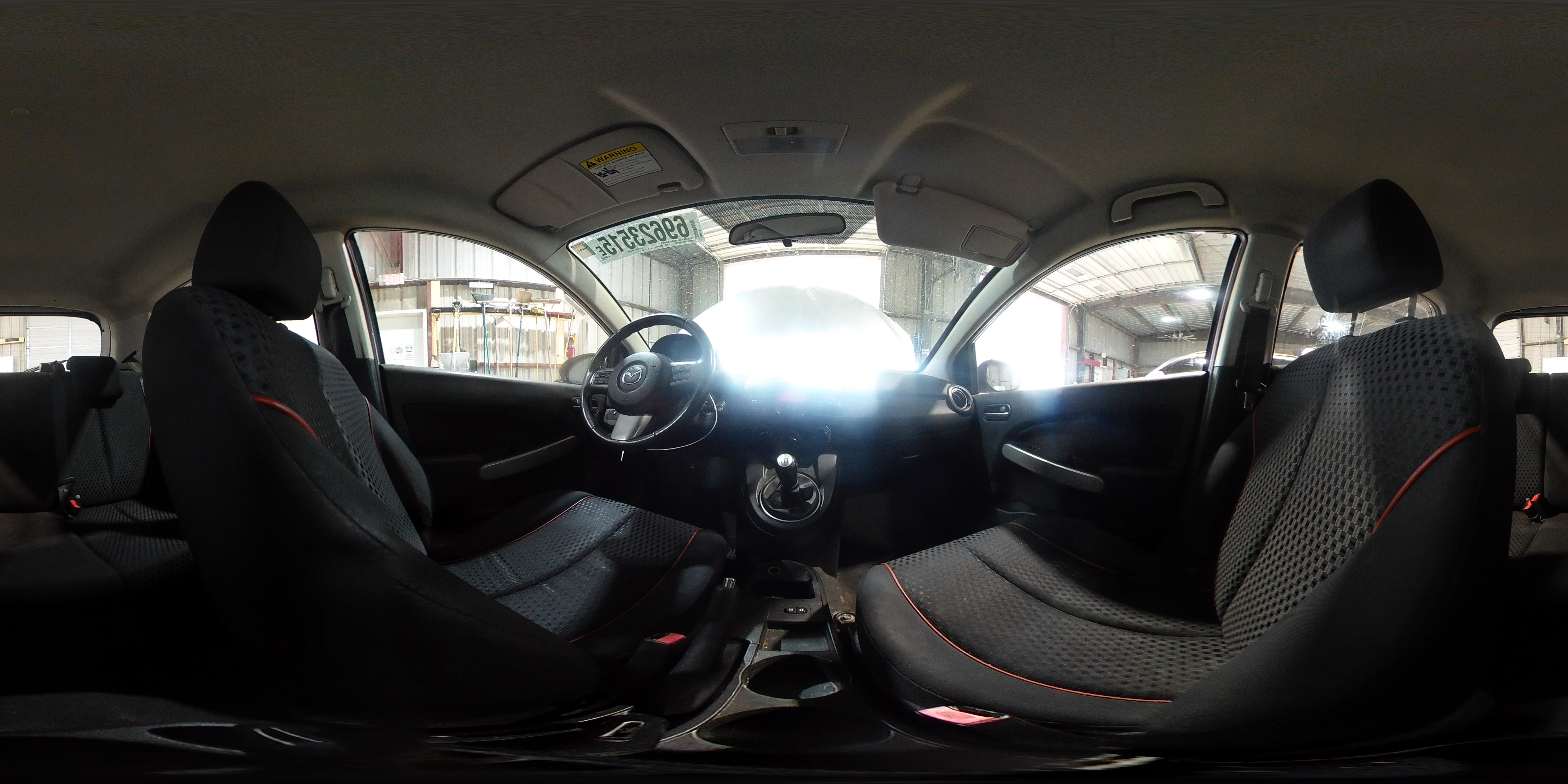 2011 Mazda Mazda2 VIN: JM1DE1HY6B0117037 Lot: 69623515
