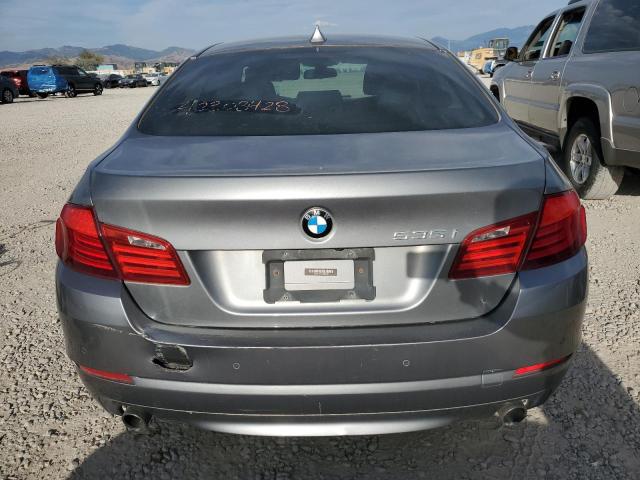 Sedans BMW 5 SERIES 2012 Srebrny