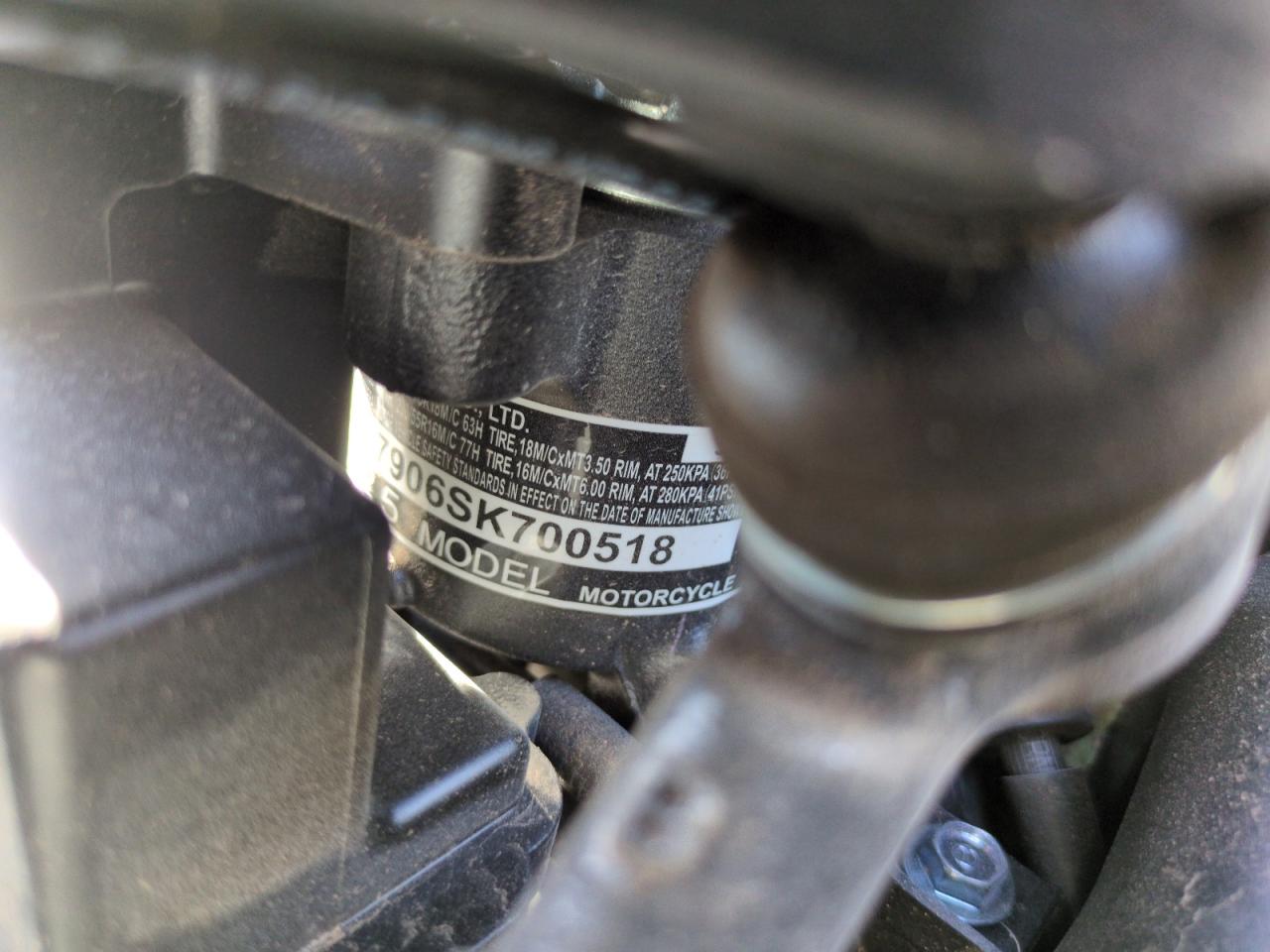 2025 Honda Gl1800 VIN: JH2SC7906SK700518 Lot: 66404435