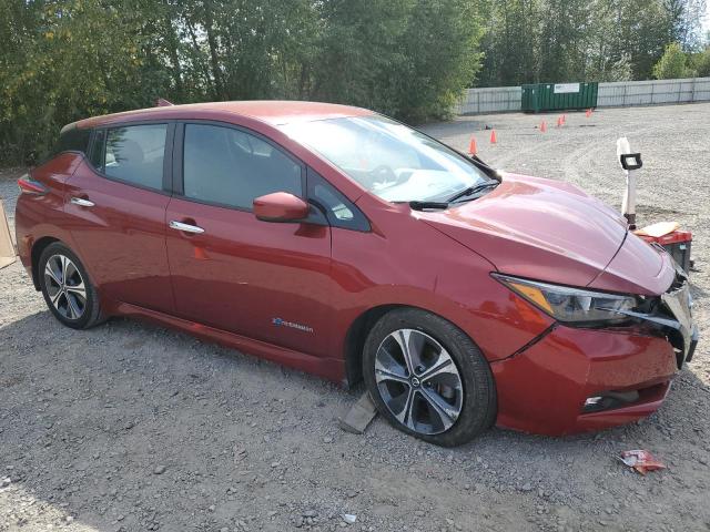  NISSAN LEAF 2019 Red