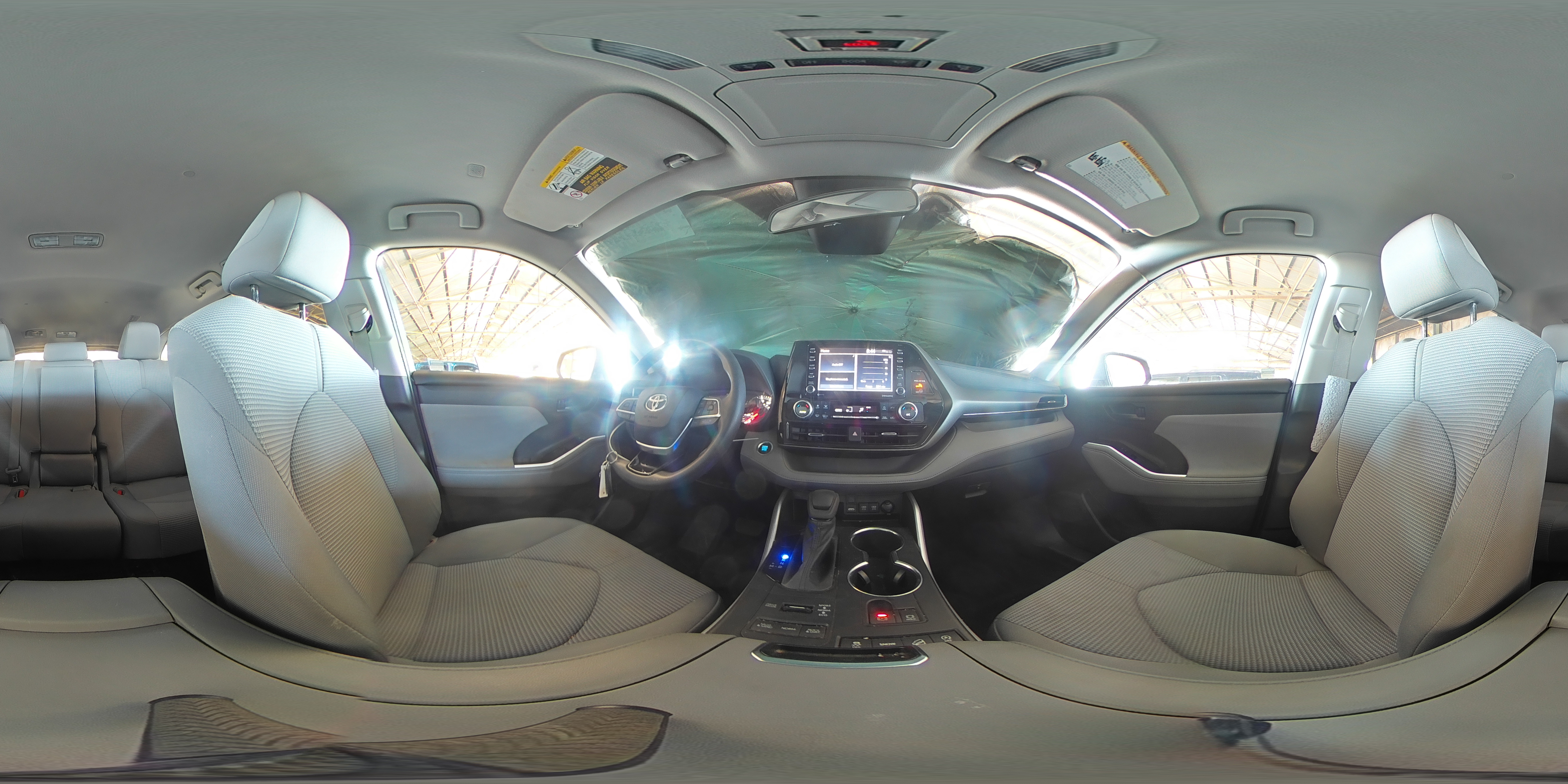 2021 Toyota Highlander L VIN: 5TDCZRBH4MS557863 Lot: 70230345