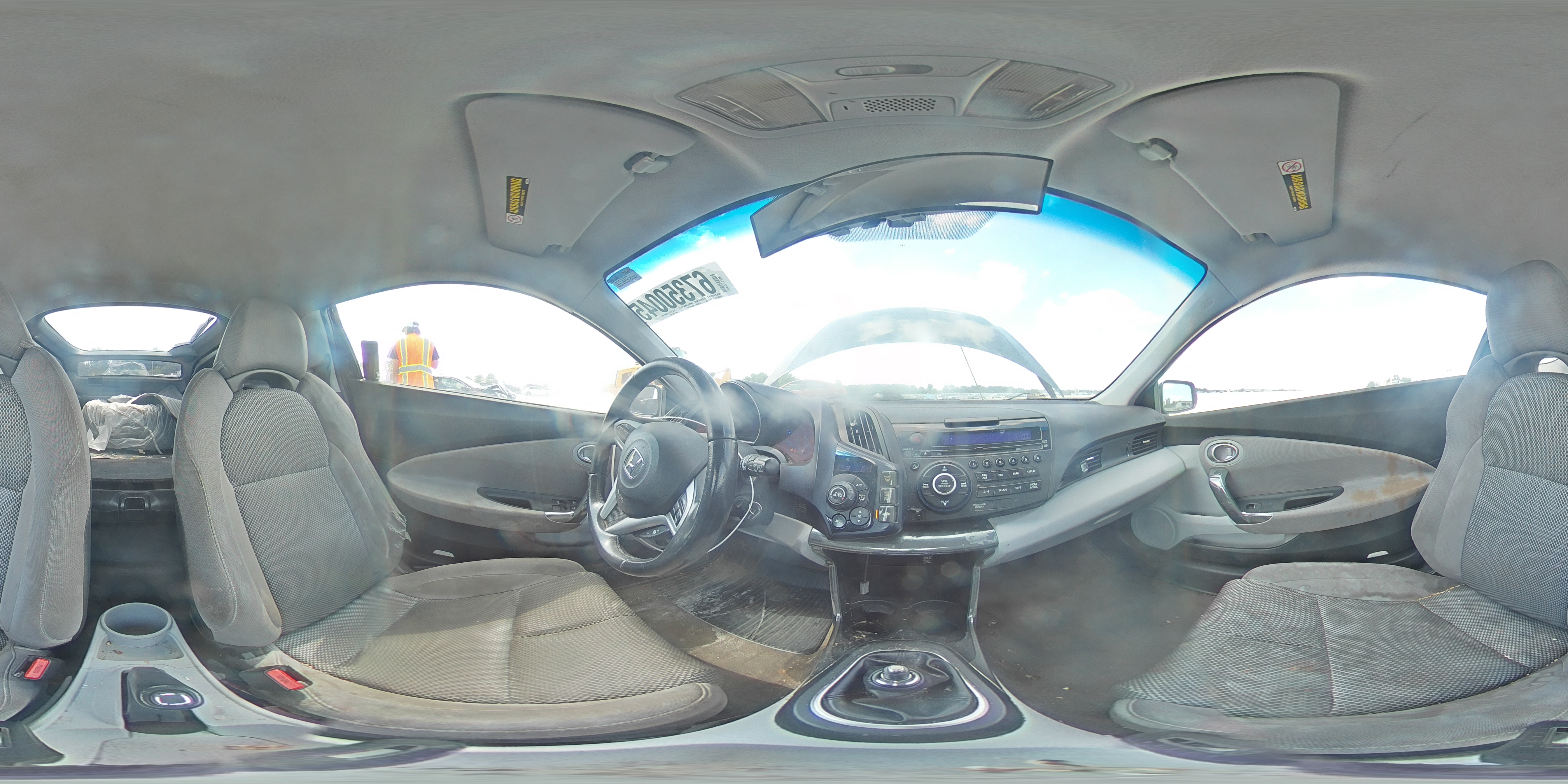 2011 Honda Cr-Z Ex VIN: JHMZF1C64BS009219 Lot: 67350045