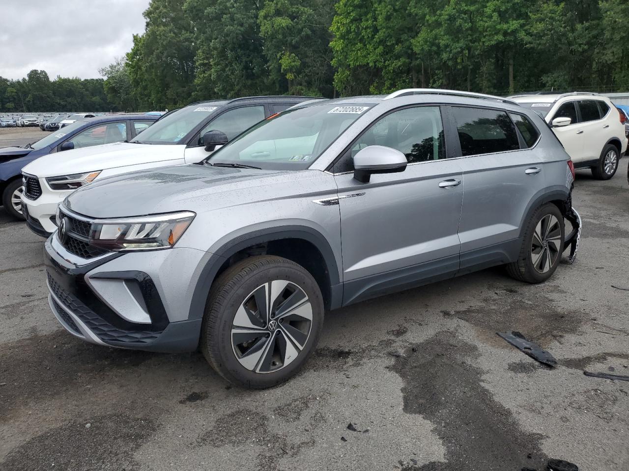 2024 Volkswagen Taos Se grey null gas 3VVVX7B27RM075962 photo #1