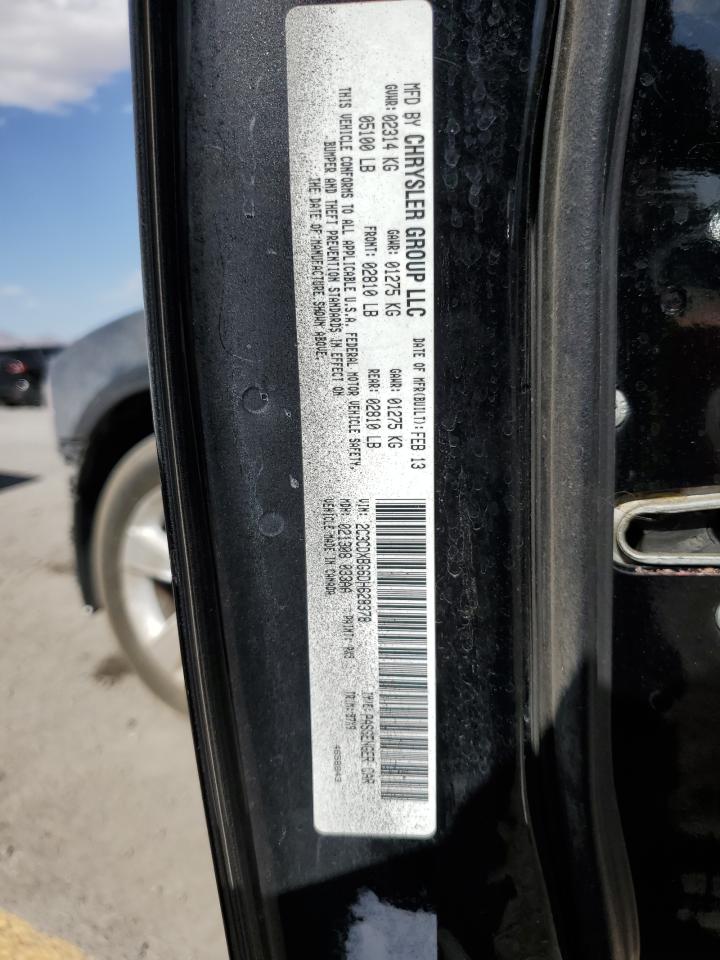 2013 Dodge Charger Se VIN: 2C3CDXBG6DH628378 Lot: 69294945