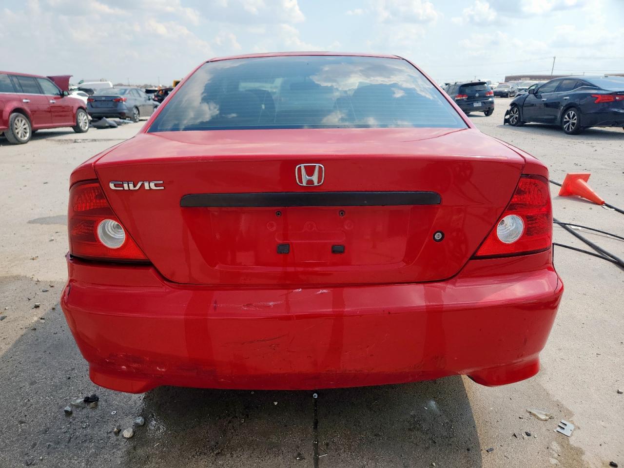 2004 Honda Civic Dx Vp VIN: 1HGEM221X4L020709 Lot: 70706195