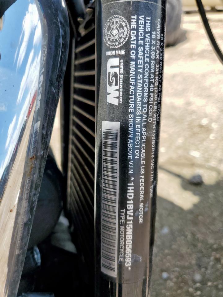 2022 Harley-Davidson Fxst VIN: 1HD1BVJ15NB056593 Lot: 66568665