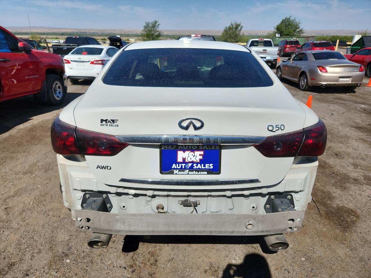 2015 Infiniti Q50 Base VIN: JN1BV7ARXFM390657 Lot: 69918285