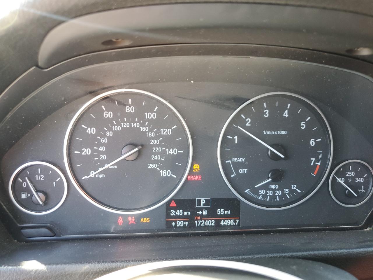 2014 BMW 328 I Sulev VIN: WBA3C1C54EK111922 Lot: 70462045