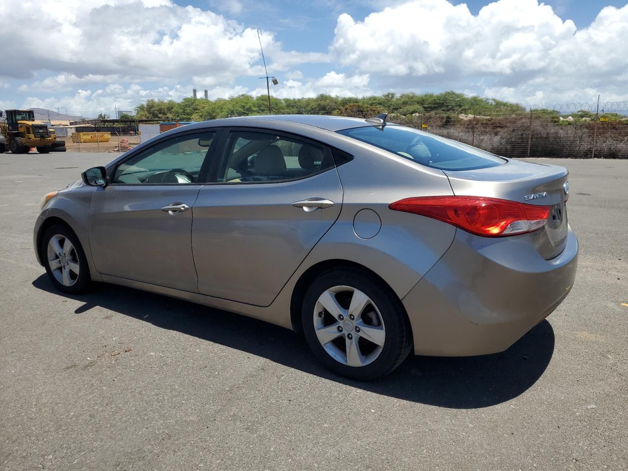 2012 Hyundai Elantra Gls grey null gas 5NPDH4AE7CH100678 photo #3