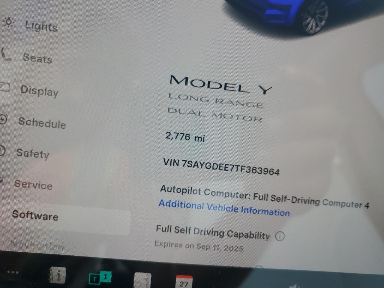 2026 Tesla Model Y VIN: 7SAYGDEE7TF363964 Lot: 70137845