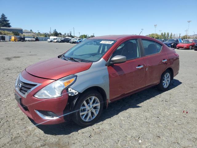  NISSAN VERSA 2019 Бургунді
