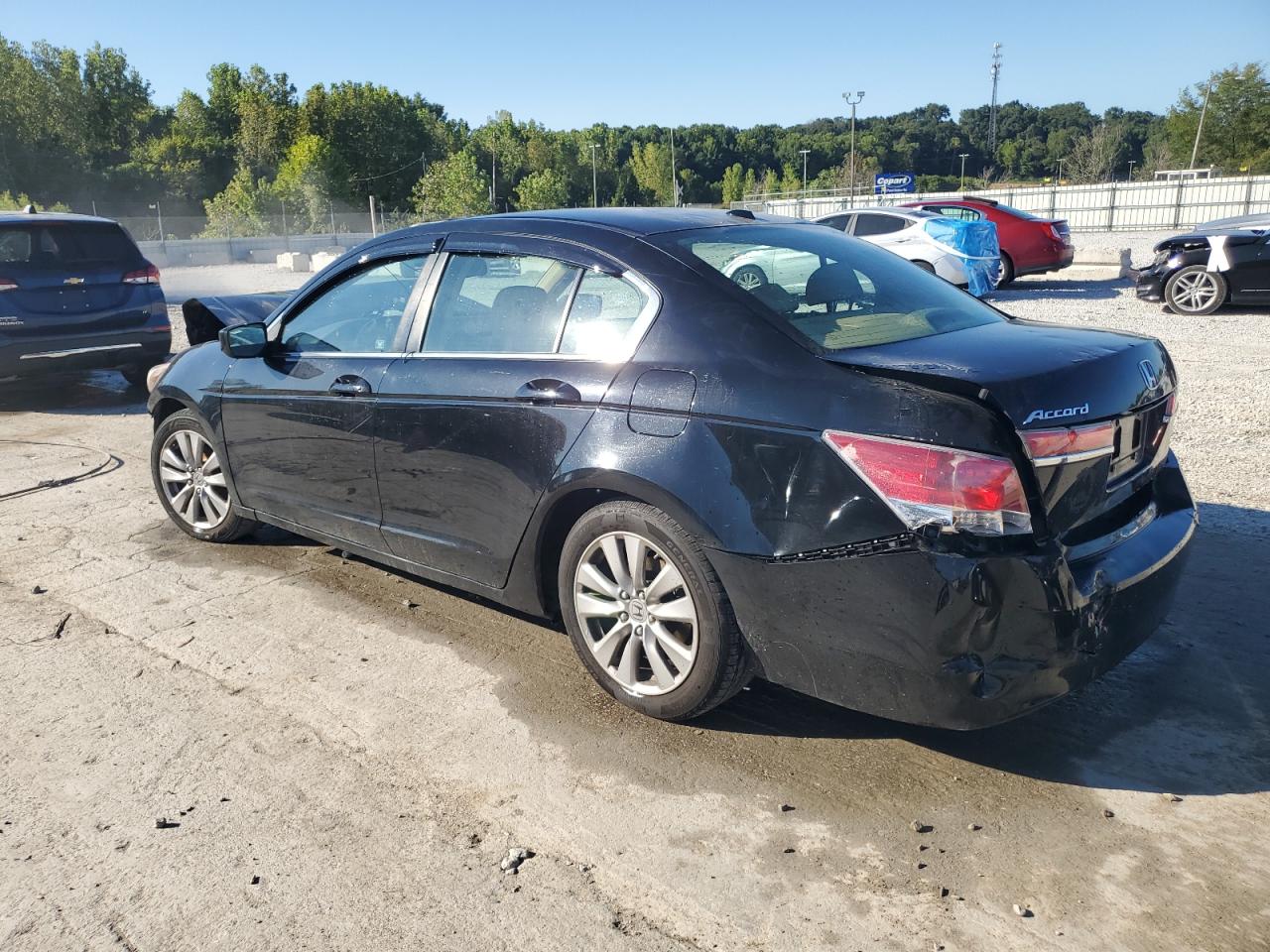 2012 Honda Accord Exl black null gas 1HGCP2F87CA051898 photo #3