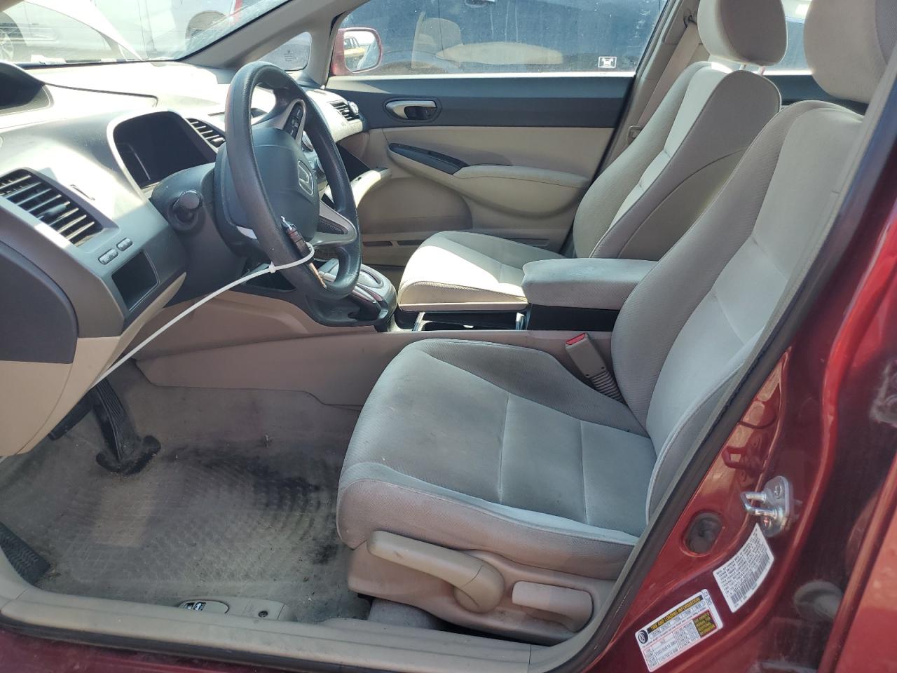 2009 Honda Civic Lx VIN: 19XFA16549E011636 Lot: 68526045