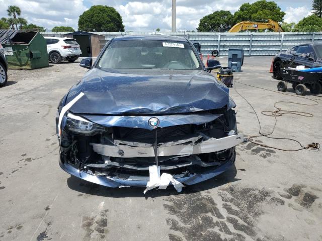 Sedans BMW 3 SERIES 2014 Granatowy