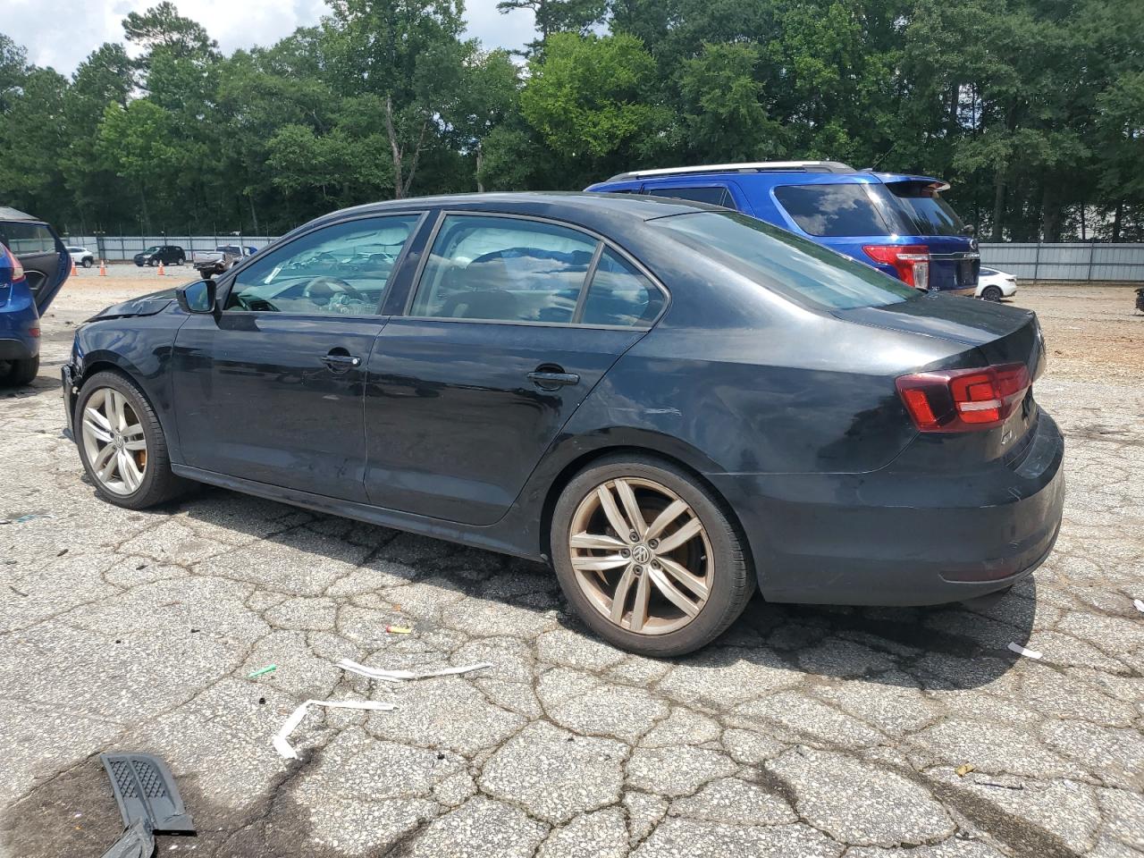 2016 Volkswagen Jetta S black sedan gas 3VW267AJ5GM273866 photo #3