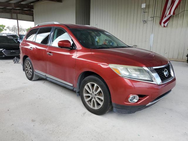  NISSAN PATHFINDER 2015 Czerwony