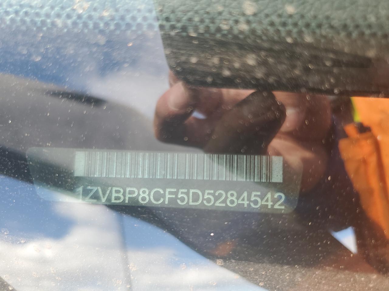 2013 Ford Mustang Gt VIN: 1ZVBP8CF5D5284542 Lot: 69672645