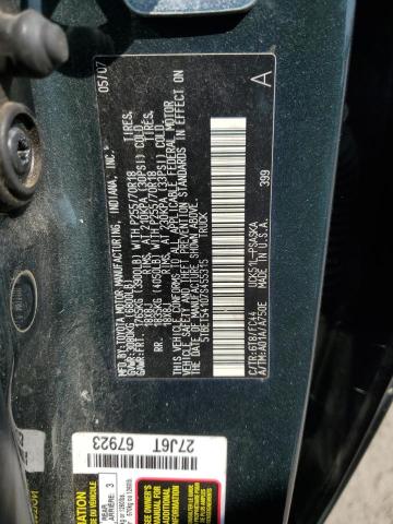 2007 TOYOTA TUNDRA CREWMAX SR5  