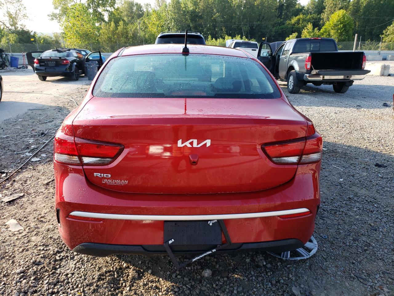 2023 Kia Rio Lx VIN: 3KPA24AD9PE607796 Lot: 68740755