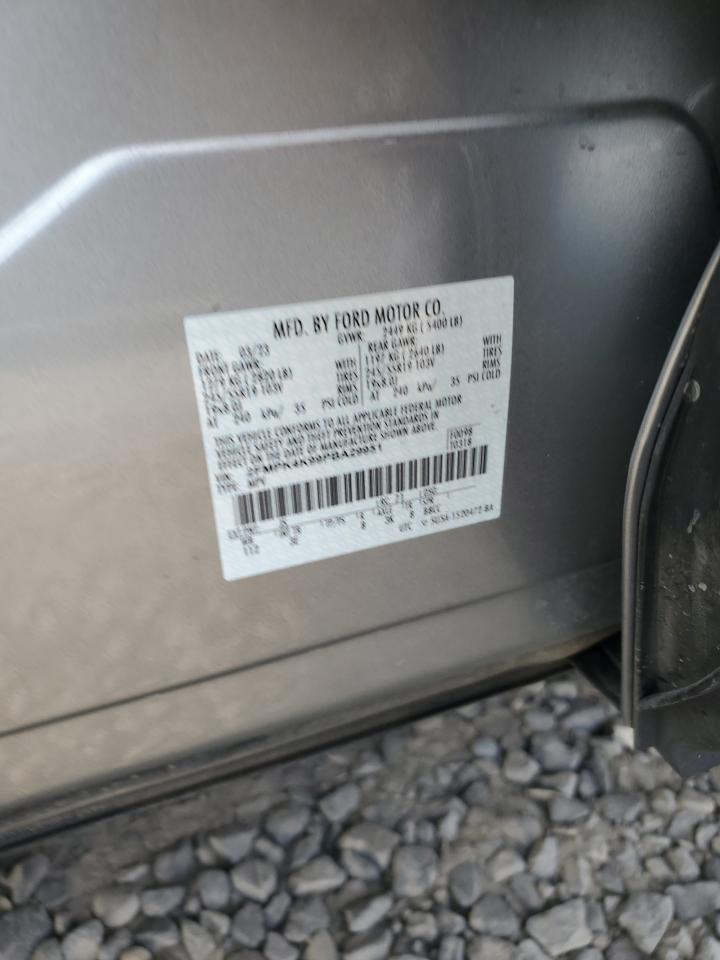 2023 Ford Edge Titanium VIN: 2FMPK4K99PBA29951 Lot: 69757105