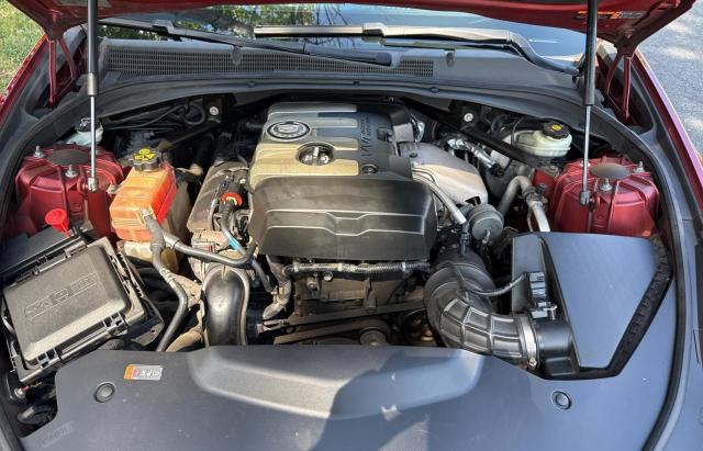 Sedans CADILLAC CTS 2014 Red