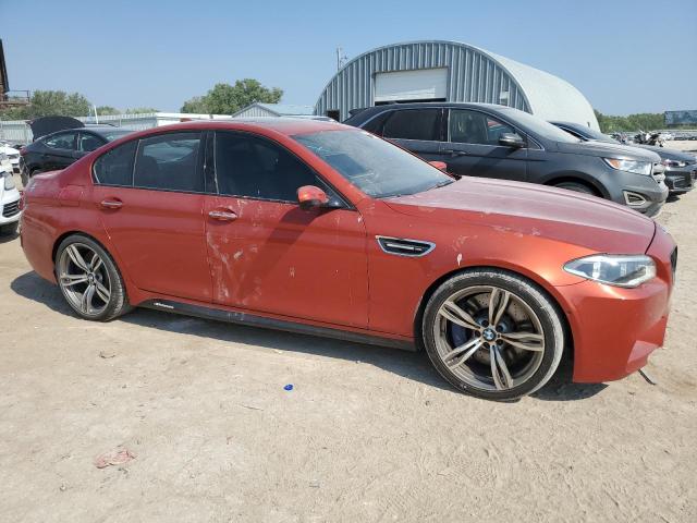 Sedans BMW M5 2014 Czerwony