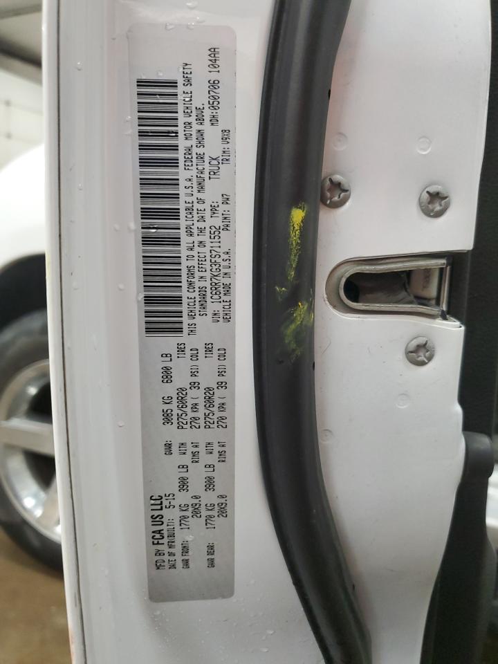 1C6RR7KG3FS711552 2015 Ram 1500 St