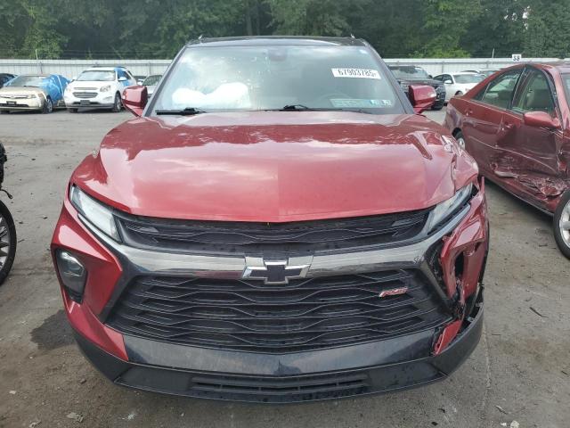 CHEVROLET BLAZER 2023 Красный