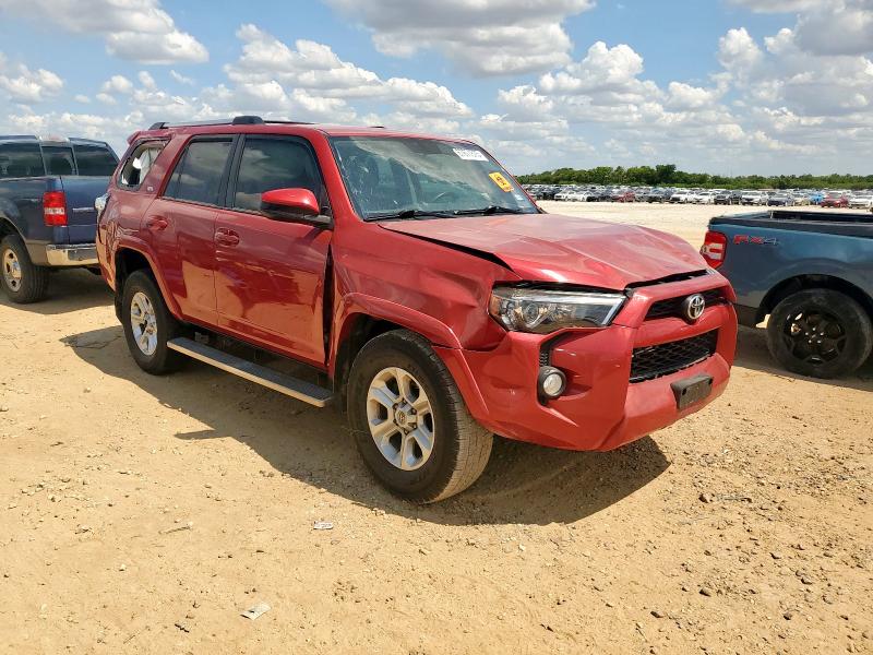  TOYOTA 4RUNNER 2019 Czerwony