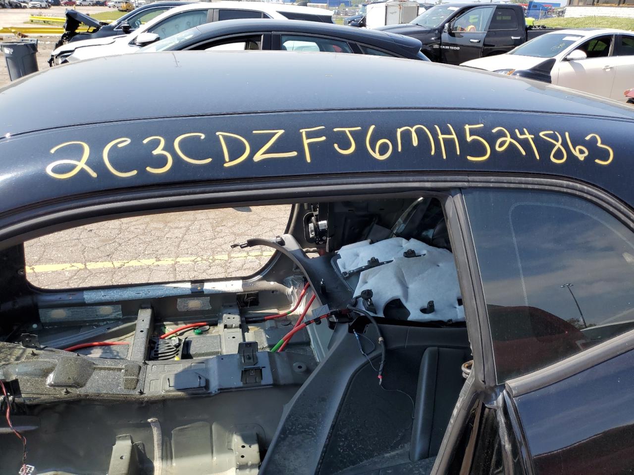 2021 Dodge Challenger R/T Scat Pack VIN: 2C3CDZFJ6MH524863 Lot: 69053325