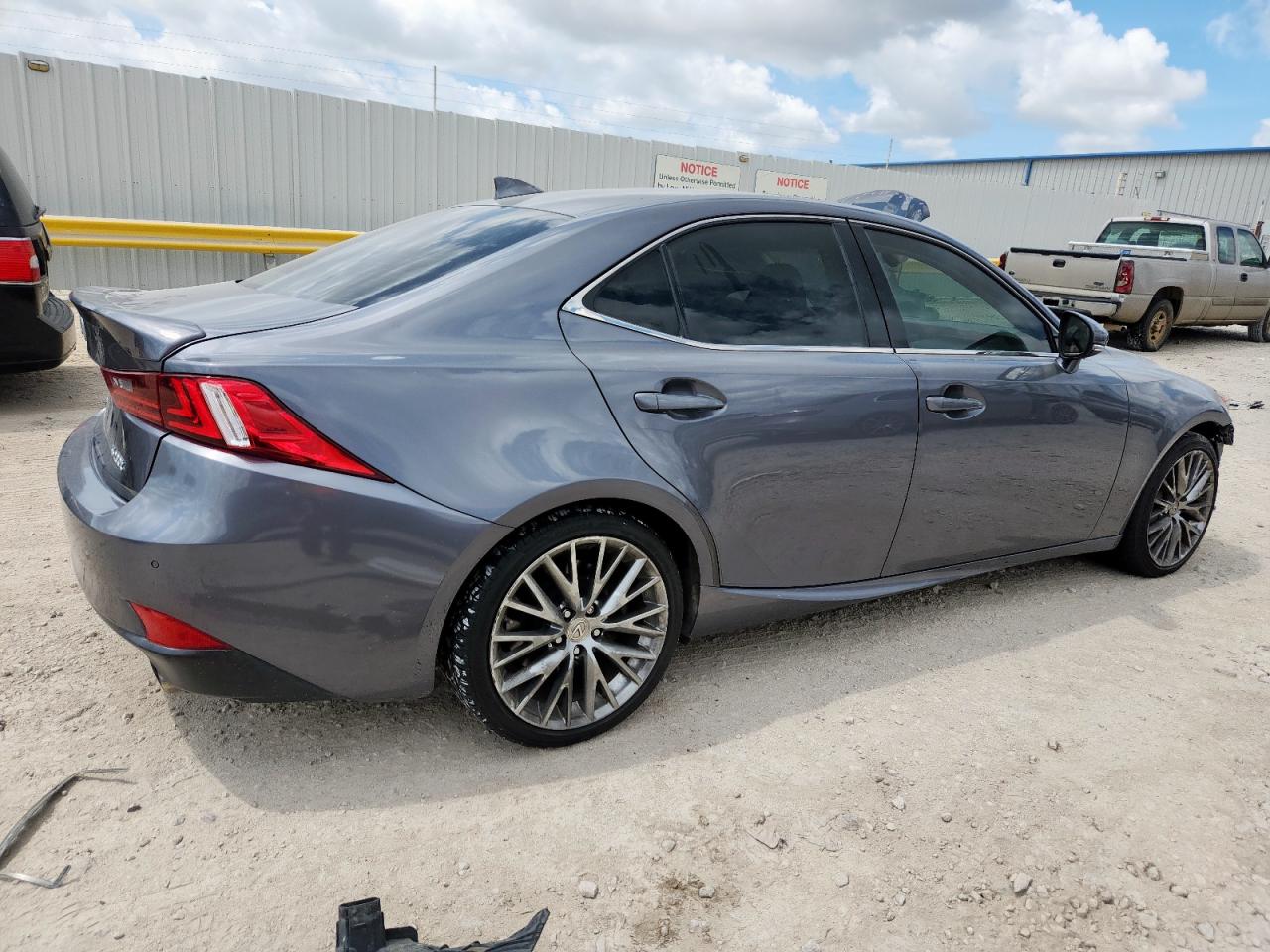 2016 Lexus Is 200T grey null gas JTHBA1D21G5012693 photo #4