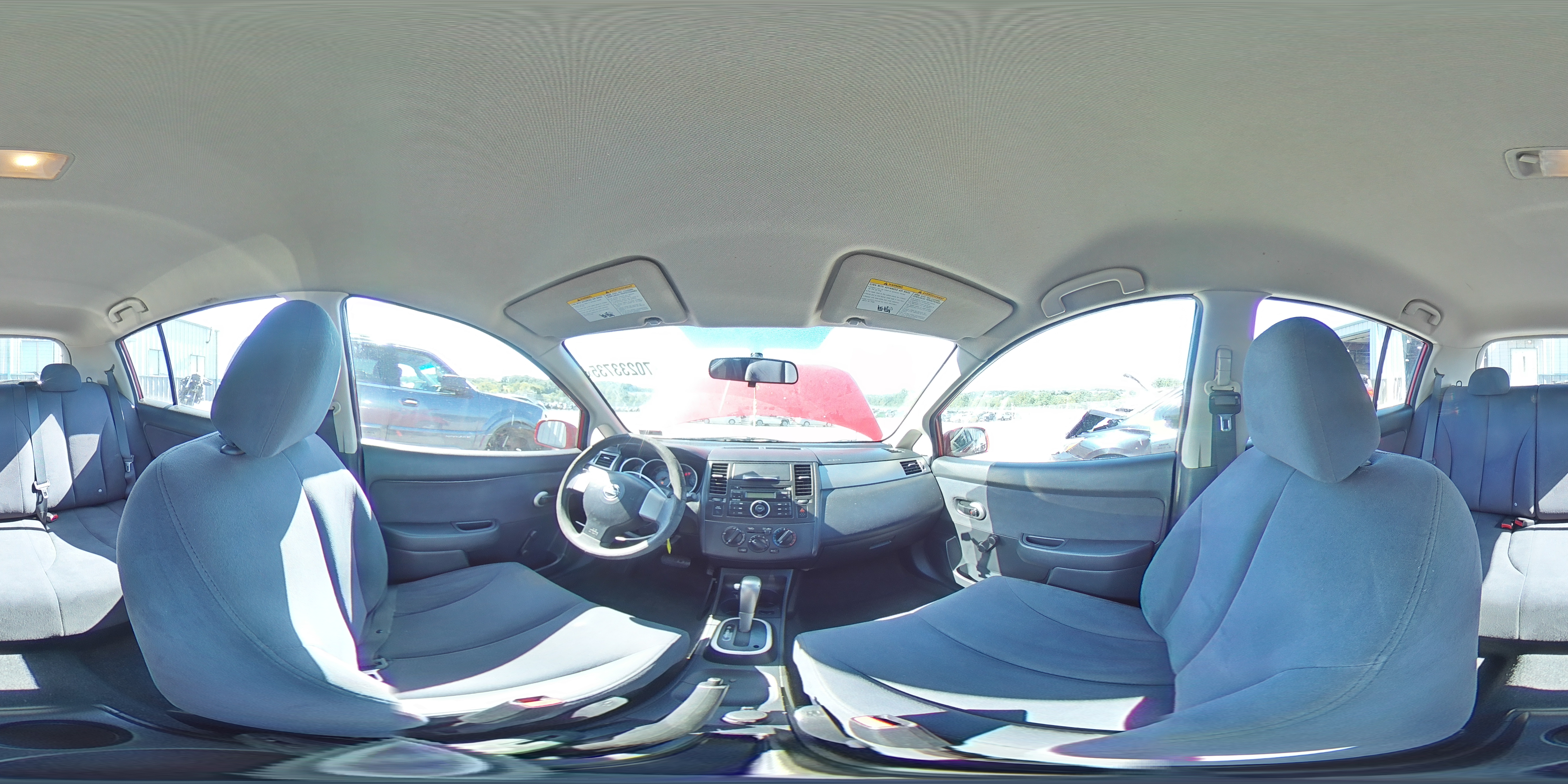 2008 Nissan Versa S VIN: 3N1BC13E38L444164 Lot: 70233735