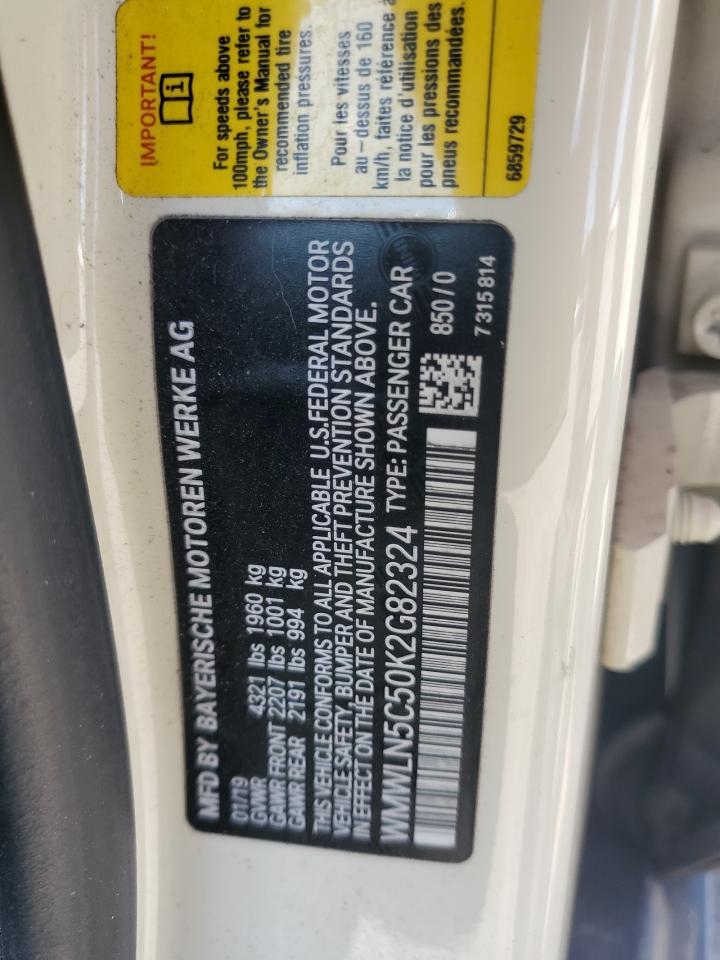 2019 Mini Cooper Clubman VIN: WMWLN5C50K2G82324 Lot: 70367035