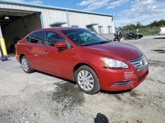  NISSAN SENTRA 2014 Czerwony