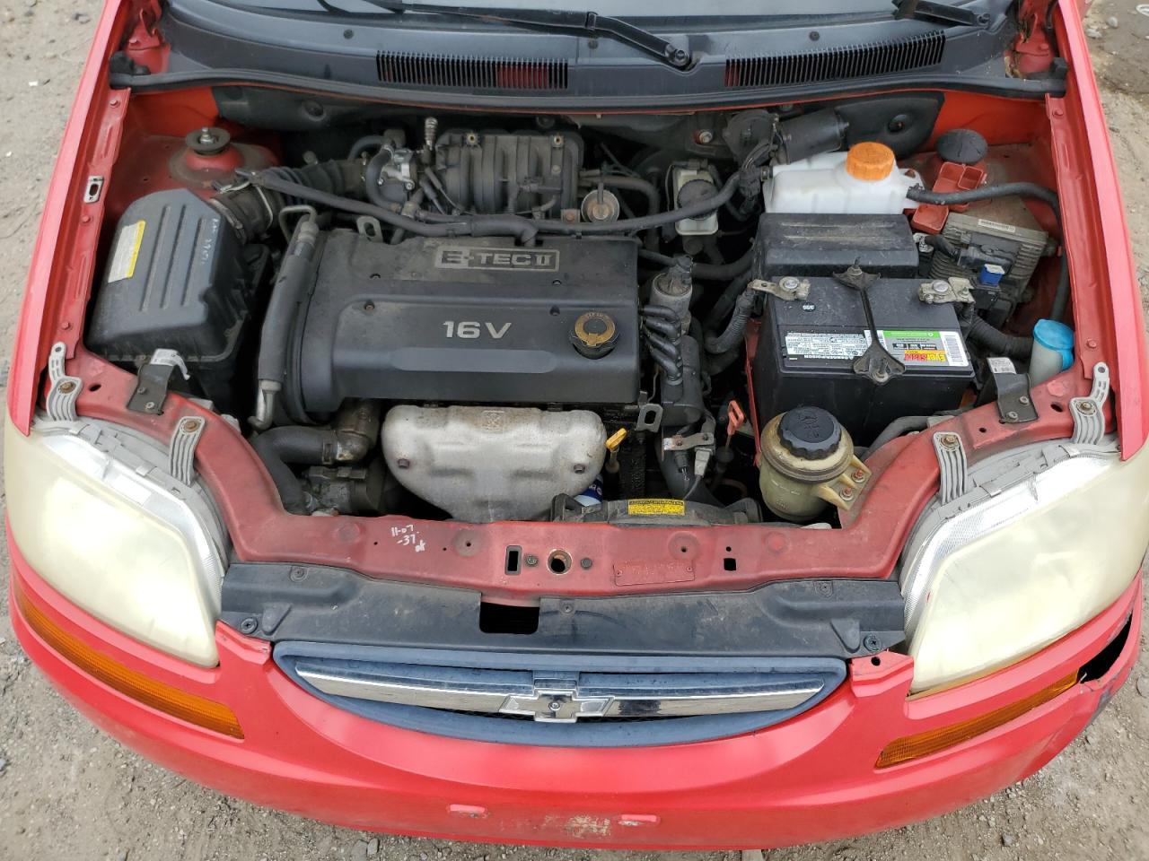 2007 Chevrolet Aveo Base VIN: KL1TD66617B733633 Lot: 69604845