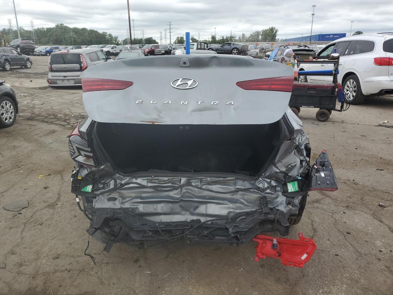 2019 Hyundai Elantra Sel VIN: KMHD84LF6KU734540 Lot: 69410175