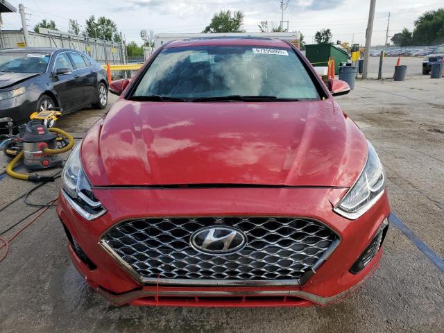  HYUNDAI SONATA 2018 Красный