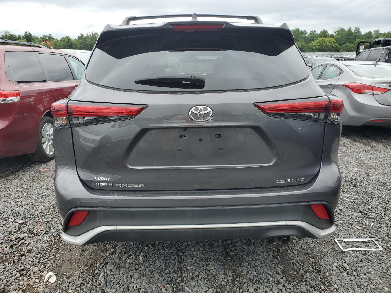 2021 Toyota Highlander Xse VIN: 5TDLZRBH9MS150542 Lot: 67227105