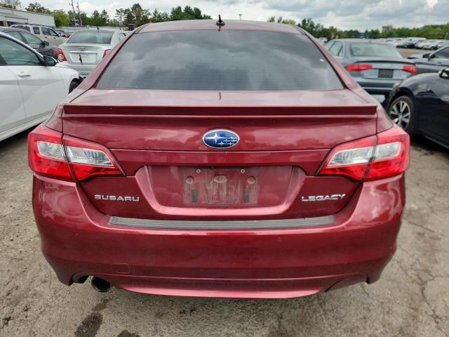  SUBARU LEGACY 2017 Czerwony