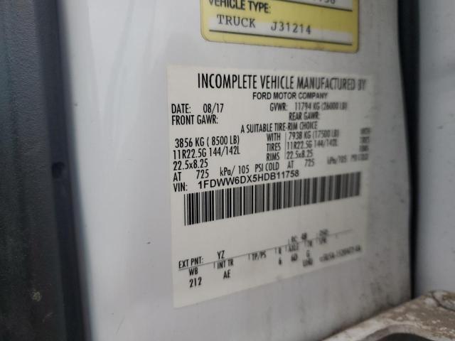 2017 FORD F650 SUPER DUTY  