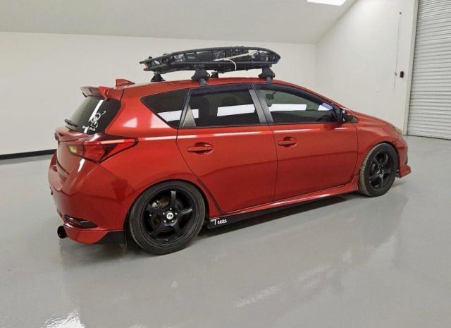 Hatchbacks TOYOTA SCION 2016 Red
