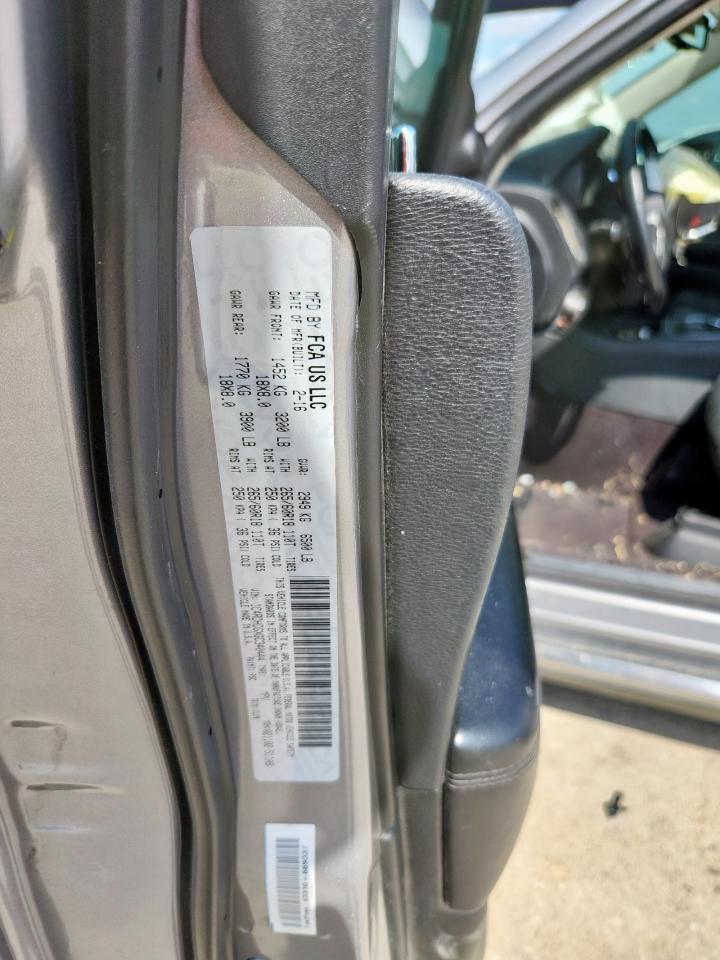 2016 Dodge Durango Limited VIN: 1C4RDHDGXGC340444 Lot: 70852595