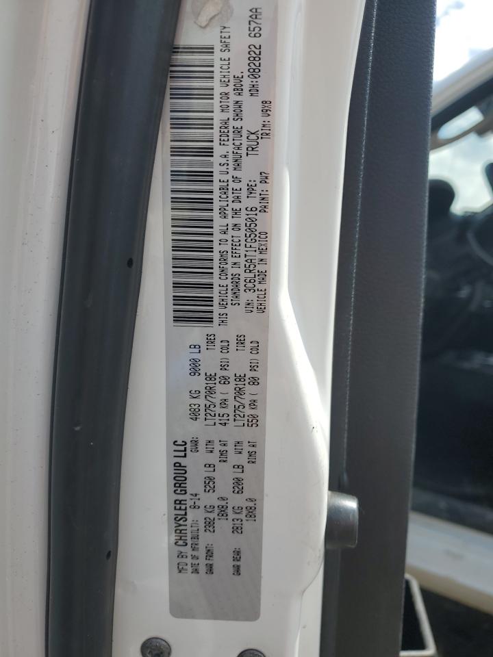 2015 Ram 2500 St VIN: 3C6LR5AT1FG505016 Lot: 70764745