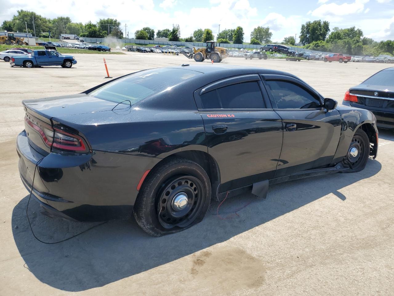2018 Dodge Charger Police black null gas 2C3CDXKT2JH295430 photo #4