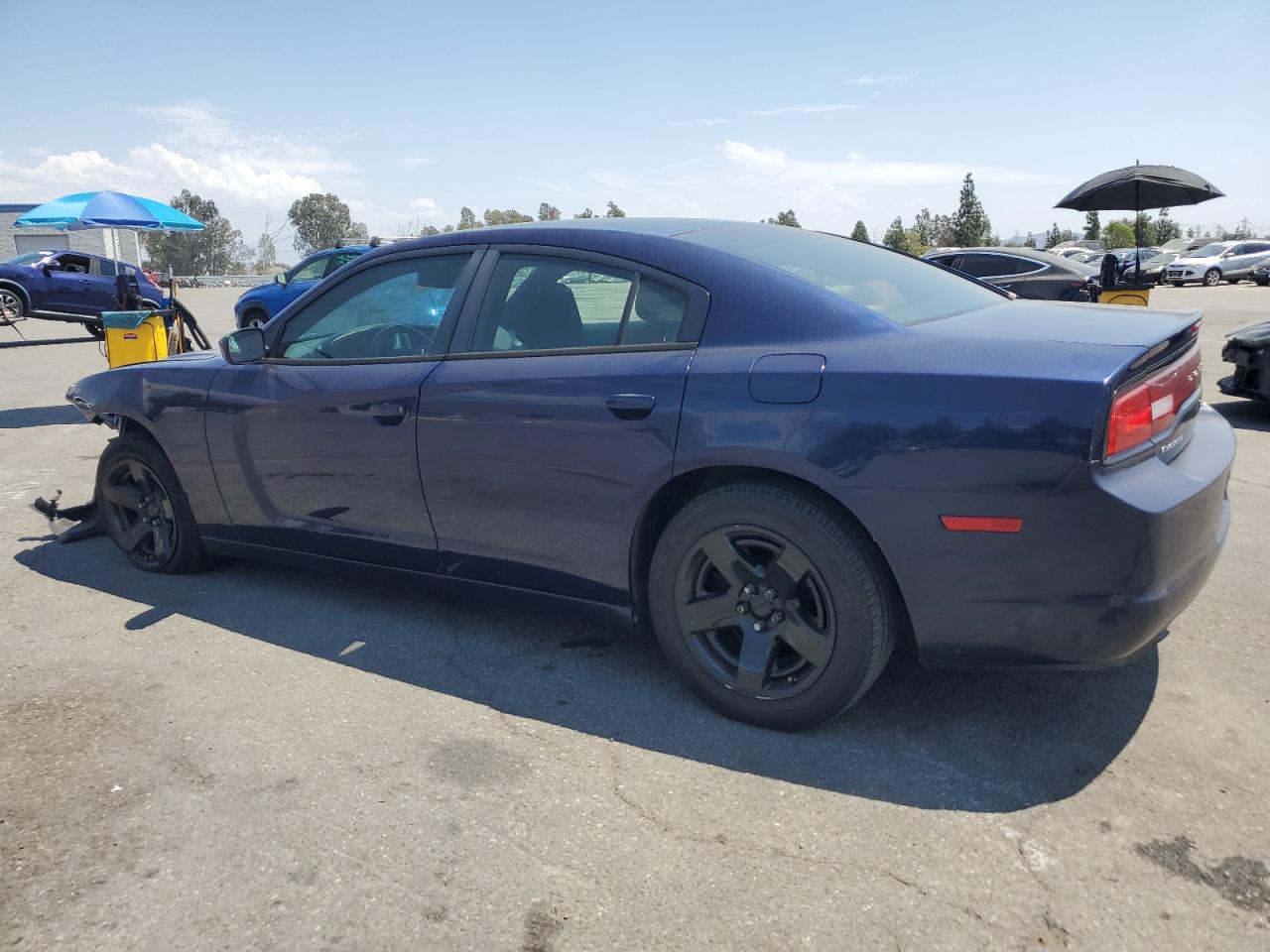 2014 Dodge Charger Police blue null flexible 2C3CDXAG6EH256477 photo #3
