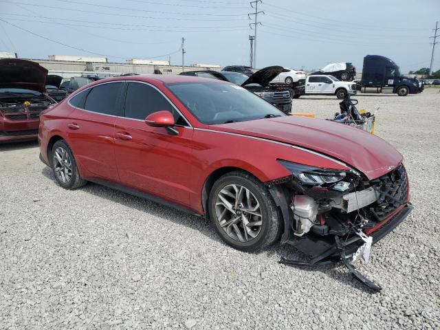  HYUNDAI SONATA 2020 Czerwony