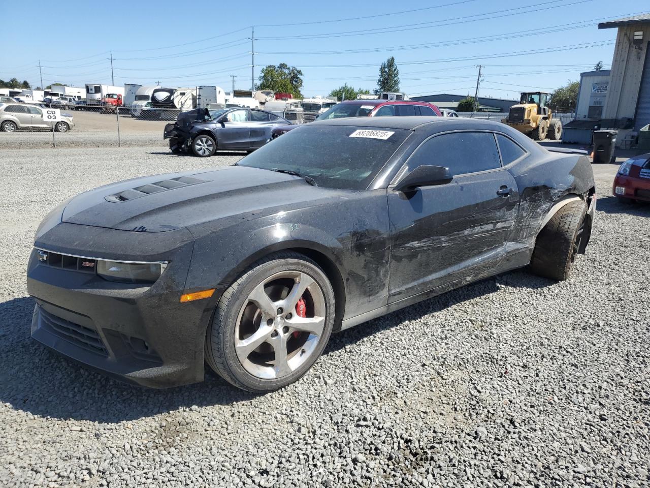 2015 Chevrolet Camaro Ss black  gas 2G1FG1EW3F9297507 photo #1