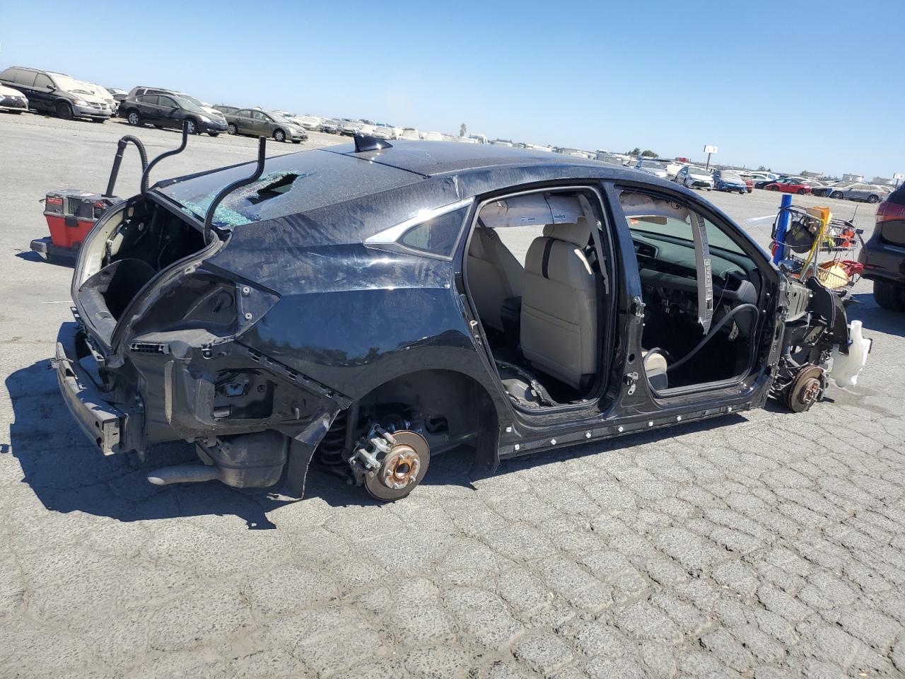 2017 Honda Civic Exl black null gas 19XFC1F77HE015724 photo #4