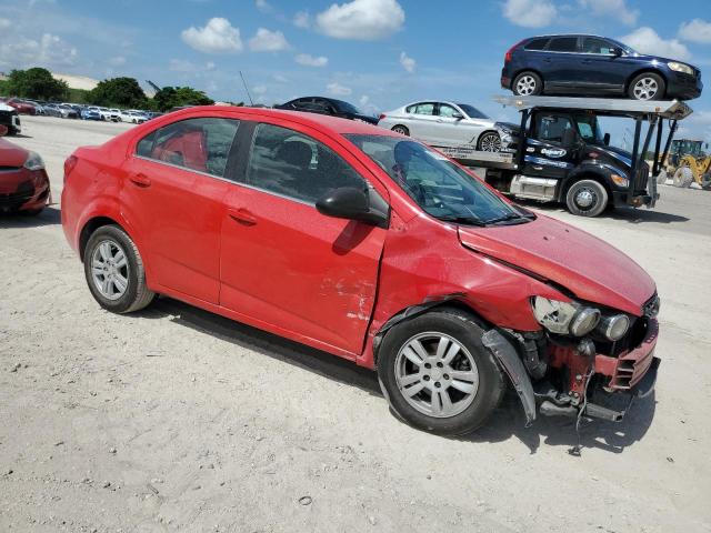  CHEVROLET SONIC 2016 Red